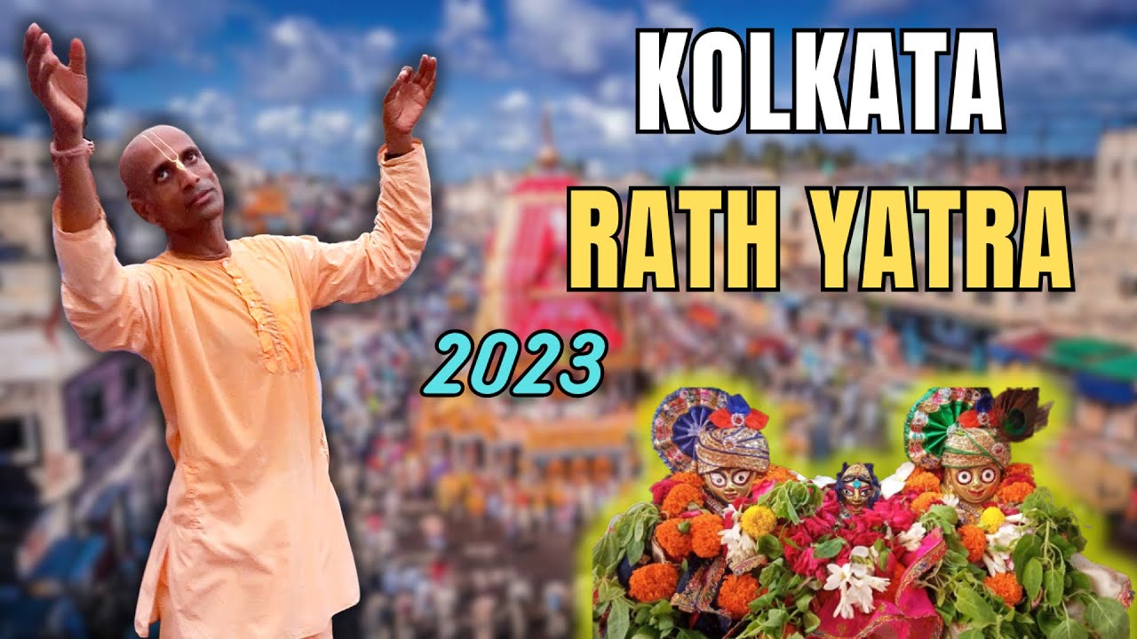 Kolkata Rath Yatra 2023 | A Must Watch👍😍Short-Film | with HG Kumar Lila Prabhu