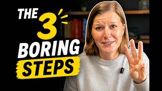 The 3 Boring Steps That Actually Build Wealth