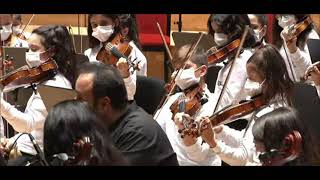 Mehmet Özgün Tınar Yemeni Bağlamış Telli Başına Düzenlemesi Yorglass Barış Çocuk Orkestrası 04.12.21