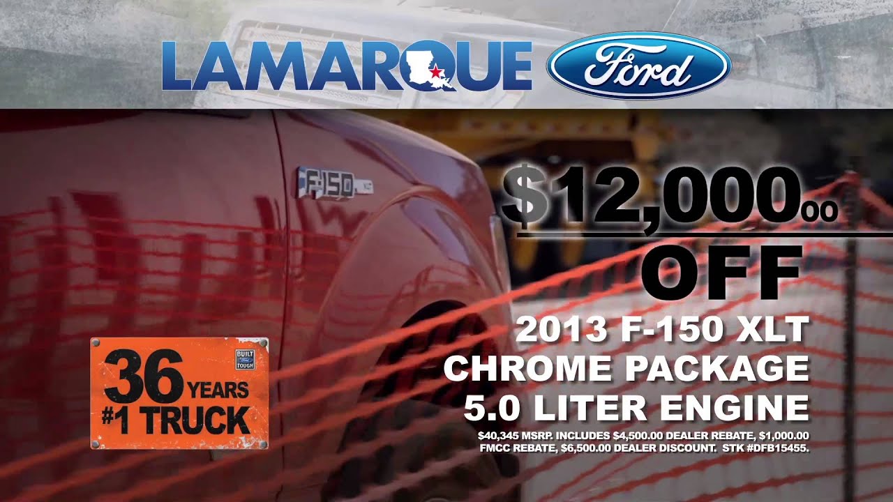 Velocity Lamarque Ford 2013 F150 12K Off YouTube