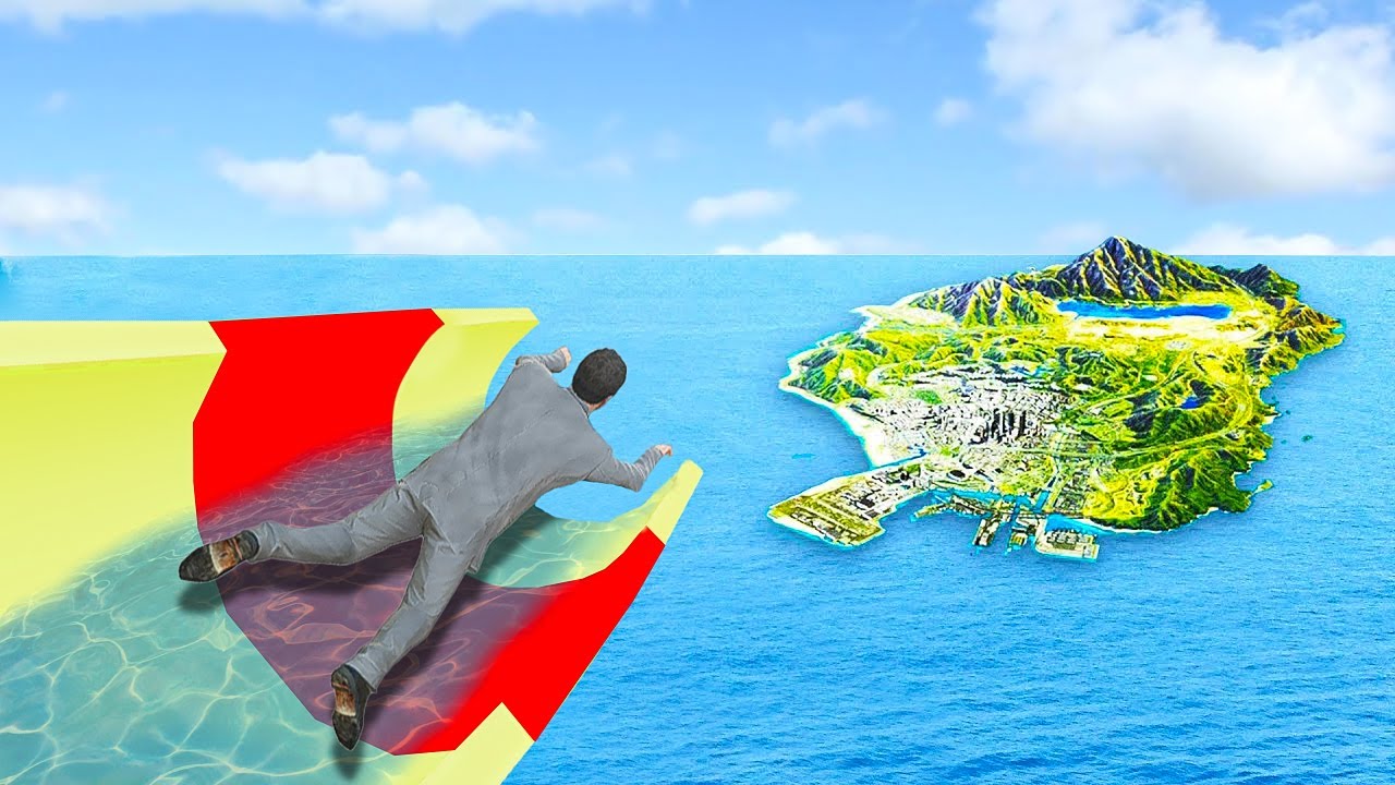Can Michael Jump Across ENTIRE MAP In GTA 5…