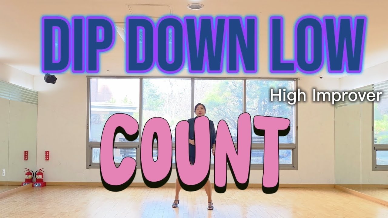 Dip Down Low Linedance/High Improver/미니선셋라인댄스/October 2025/Count