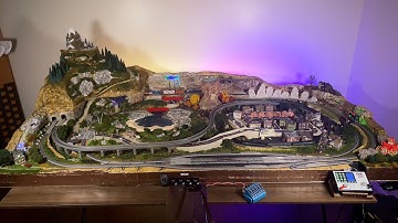 James’ N Scale Train Layout Project— Episode #24: Favorite Trains in Wide 4K Views!