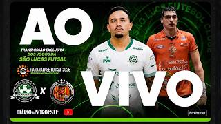 AO VIVO: NOROESTE FUTSAL X SÃO LUCAS/UNIFATECIE | SÉRIE BRONZE PARANAENSE FUTSAL 2026