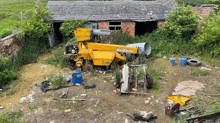 Abandoned Leicester Farm that was banned from owning animals.