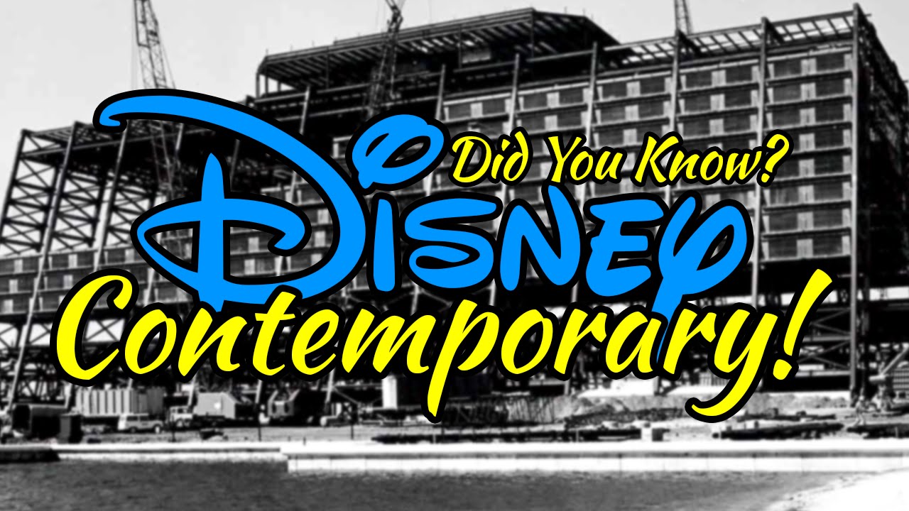 The History of the Contemporary Resort! rob plays disney