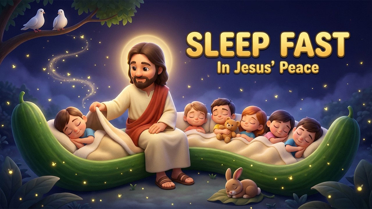 Christian Lullaby for Babies | Sleep Fast Tonight (Soft Piano + Gentle Vocals) 🌙🌙