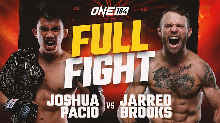 Joshua Pacio vs. Jarred Brooks | ONE Championship Full Fight