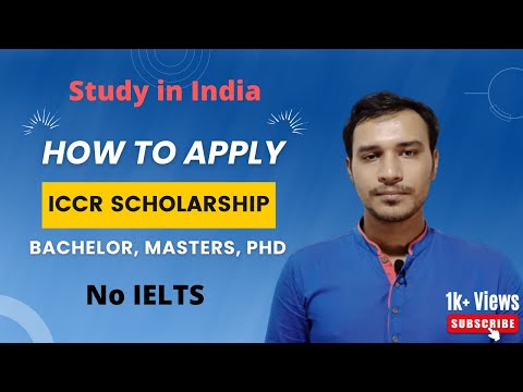 How to Apply for ICCR Scholarship | Indian Government Scholarship  for Bangladeshi Students