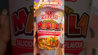 KOREAN INSTANT MAZEDAAR MASALA CUP NOODLES REVIEW?||Cooking with Namita||shorts