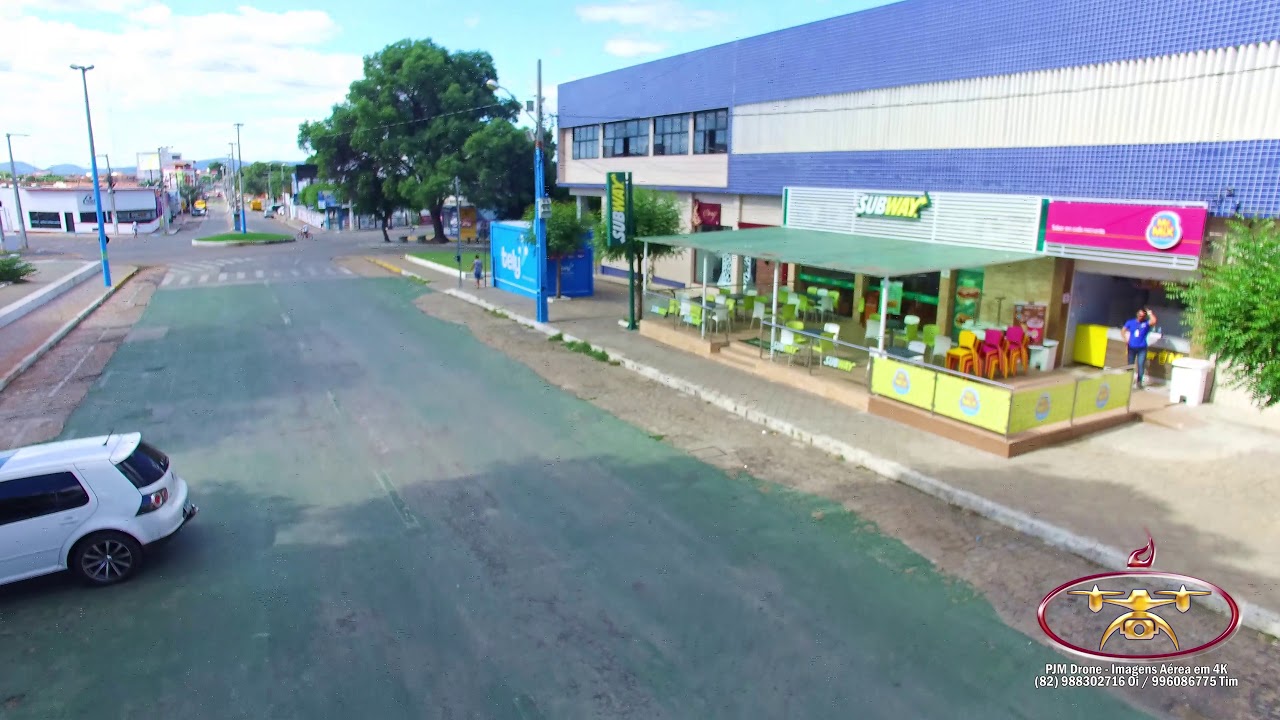 Patos Paraíba - Brasil - Visto de Cima em 4K
