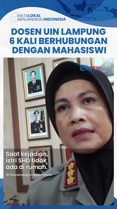 Sosok Oknum Dosen UIN Lampung Digerebek Warga Ngaku 6 Kali Berhubungan dengan Mahasiswinya