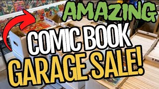 AMAZING COMIC BOOK GARAGE SALE!