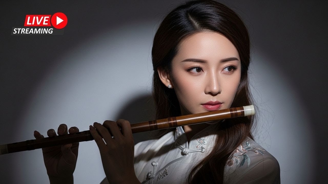 Healing Bamboo Flute LIVE 🍃 Soft Instrumental for Relaxation & Study 疗愈竹笛直播｜学习与放松