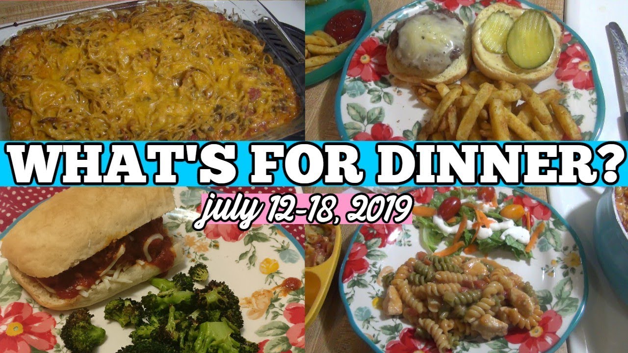 What's For Dinner? | Real Life Meal Ideas | Cook With Me - YouTube