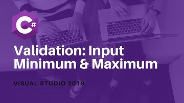 Validasi Membatasi Jumlah Inputan Karakter Minimal dan Maksimal | C sharp