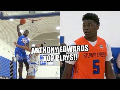 Anthony Edwards TOP PLAYS Compilation! #1 Pick in the 2020 NBA Draft!?