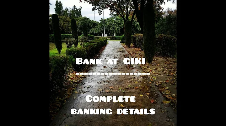 Bank | GIKI Campus Tour | GIKI #GIKI #GIK #GIKIUniversitySwabi