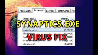 How To Delete Synaptics.exe In Windows 1011 Virus Removal