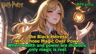 Hogwarts: The Black Heiress Who Chose Magic Over Power.#harrypotterfanfiction #harrypotter