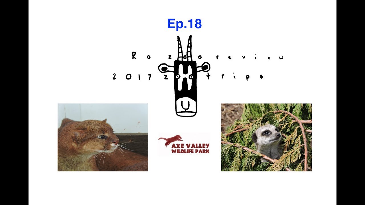 Ro zoo review's 2017 Zoo Trips - Ep.18 Axe Valley Wildlife Park