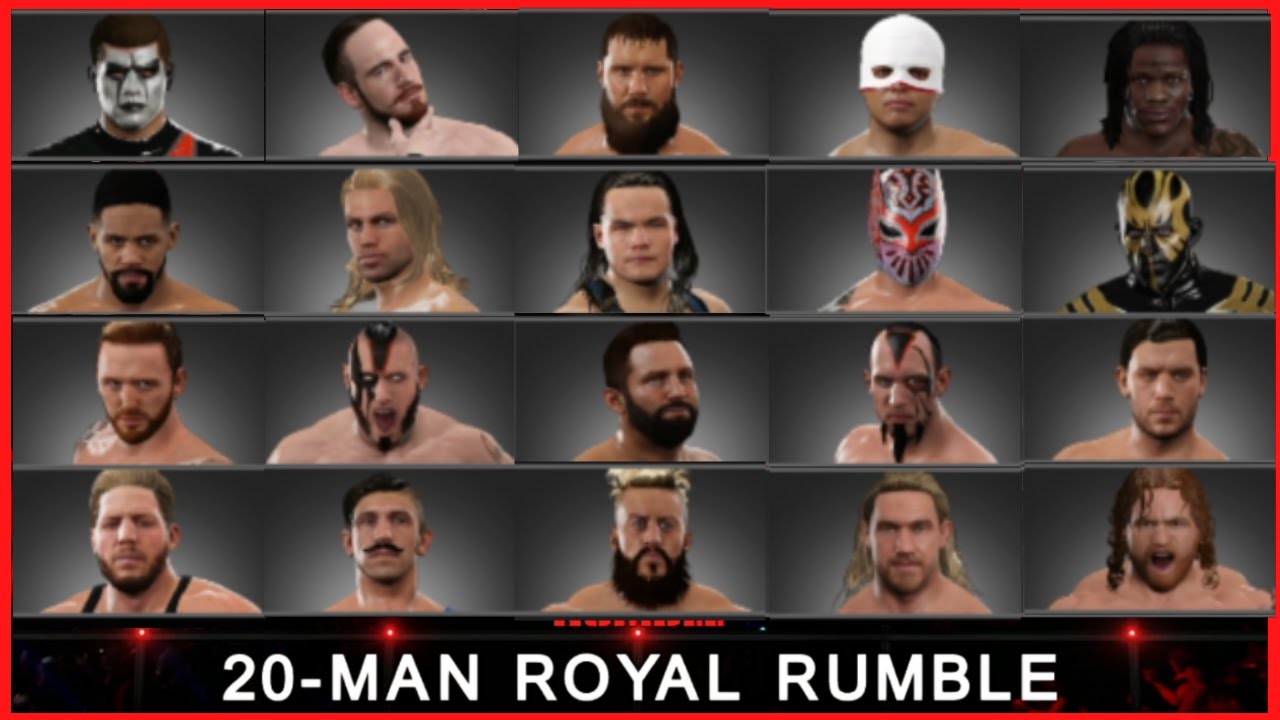 WWE 2K17 JOBBER Royal Rumble (PS4 on PS5)