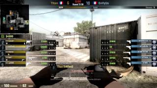 CS:GO EnVyUs V Titan Cache FACEIT League 2015
