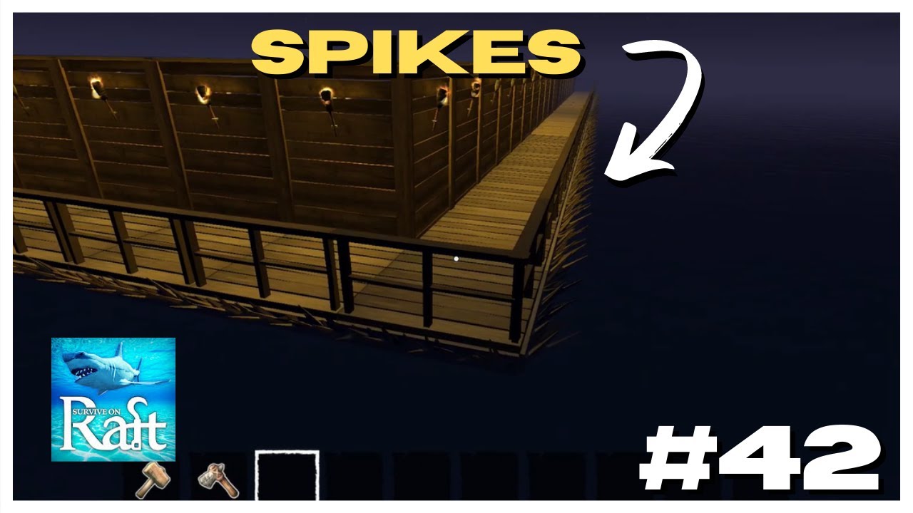 Spike Raft Model SURVIVAL ON RAFT 🦈 SPIKES Gameplay #42 - YouTube