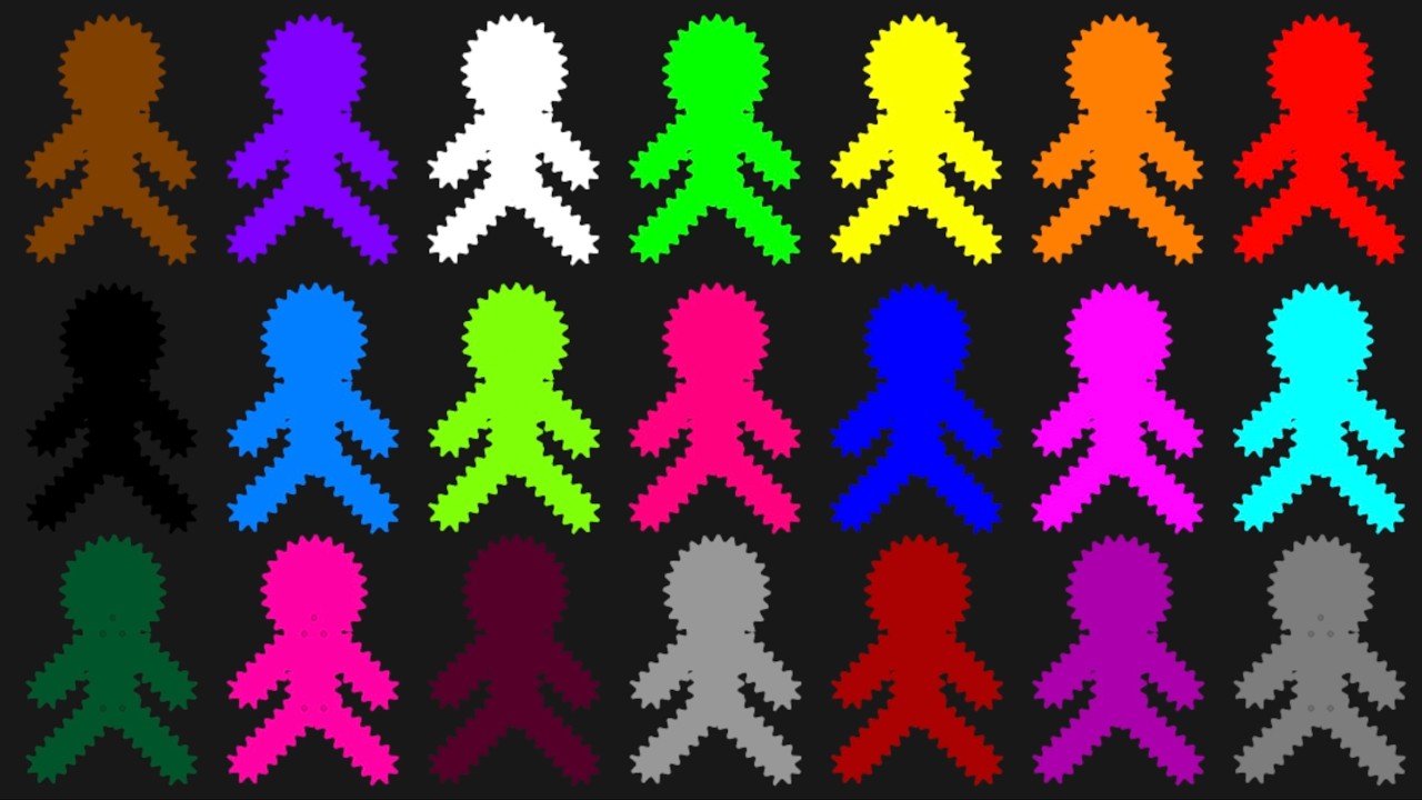 Stickman RTTB Run Race ASMR In Algodoo - Algicosathlon Day 122