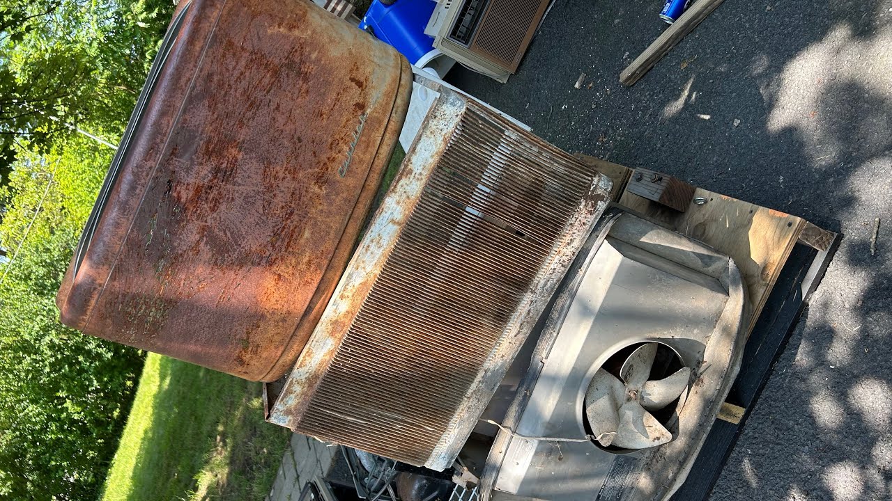 1948 Carrier Room Air Conditioners Models 51S2 and 51L2 Vintage Antique AC Units Updates!