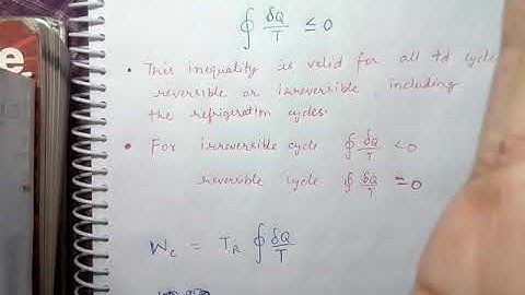 Lec-2 Clausius inequality part-2 (Hindi)