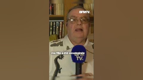 Philippe Sylvian-Zweifel témoigne sur l'assassinat de sa fille de 17 ans par son fils de 20 ans