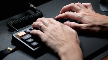 【Relaxing ASMR】Soft Thocky Keyboard Typing for Deep Focus – EPOMAKER TH40 | No Talking