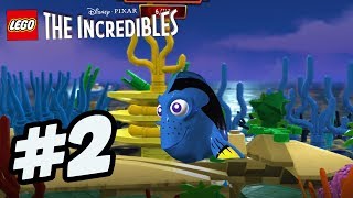 LEGO INCREDIBLES - Part 2 - DORY?! CRIME WAVES (Xbox One Gameplay Walkthrough)
