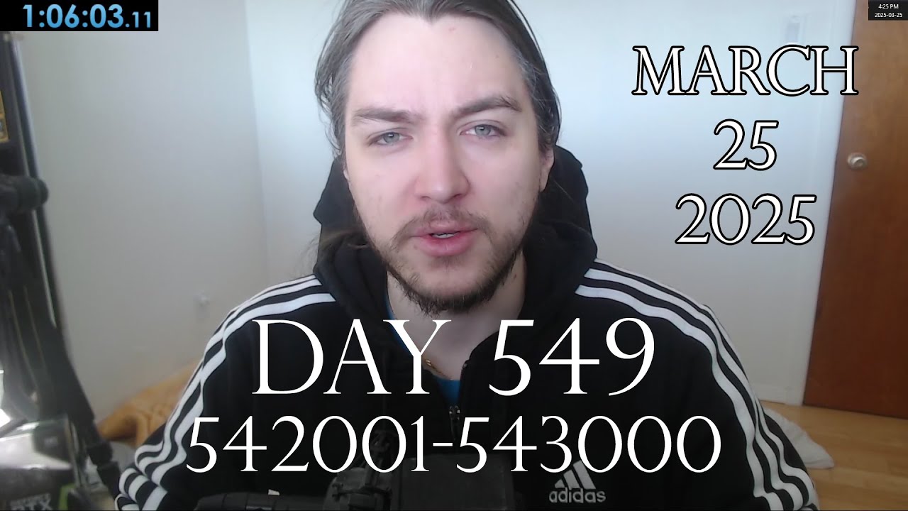 Counting And Writing Numbers (Day 549) (542001-543000) - YouTube