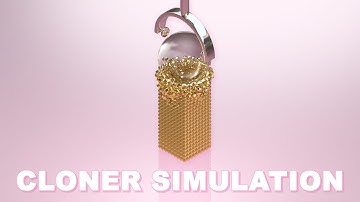 Cloner Simulation Loop | Cinema 4d