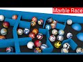 Football Clubs Marble Race 3D 32 best clubs | Super League