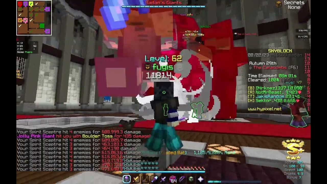 Floor 6 mage POV (hypixel skyblock)