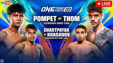 ONE Friday Fights 133: Pompet vs. Thom | LIVE STREAM Muay Thai Fight Companion | Lumpinee