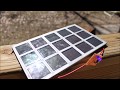$1 Solar Light X 15 = DIY Solar Panel