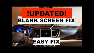 Chrysler Infotainment Black/Blank Screen Fix !UPDATED! screenshot 4