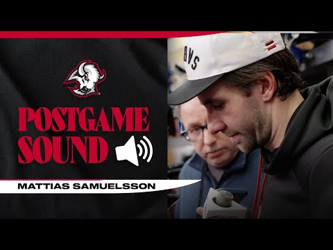 "Its On Us" | Mattias Samuelsson After 6-2 Loss To The Calgary Flames | Buffalo Sabres
