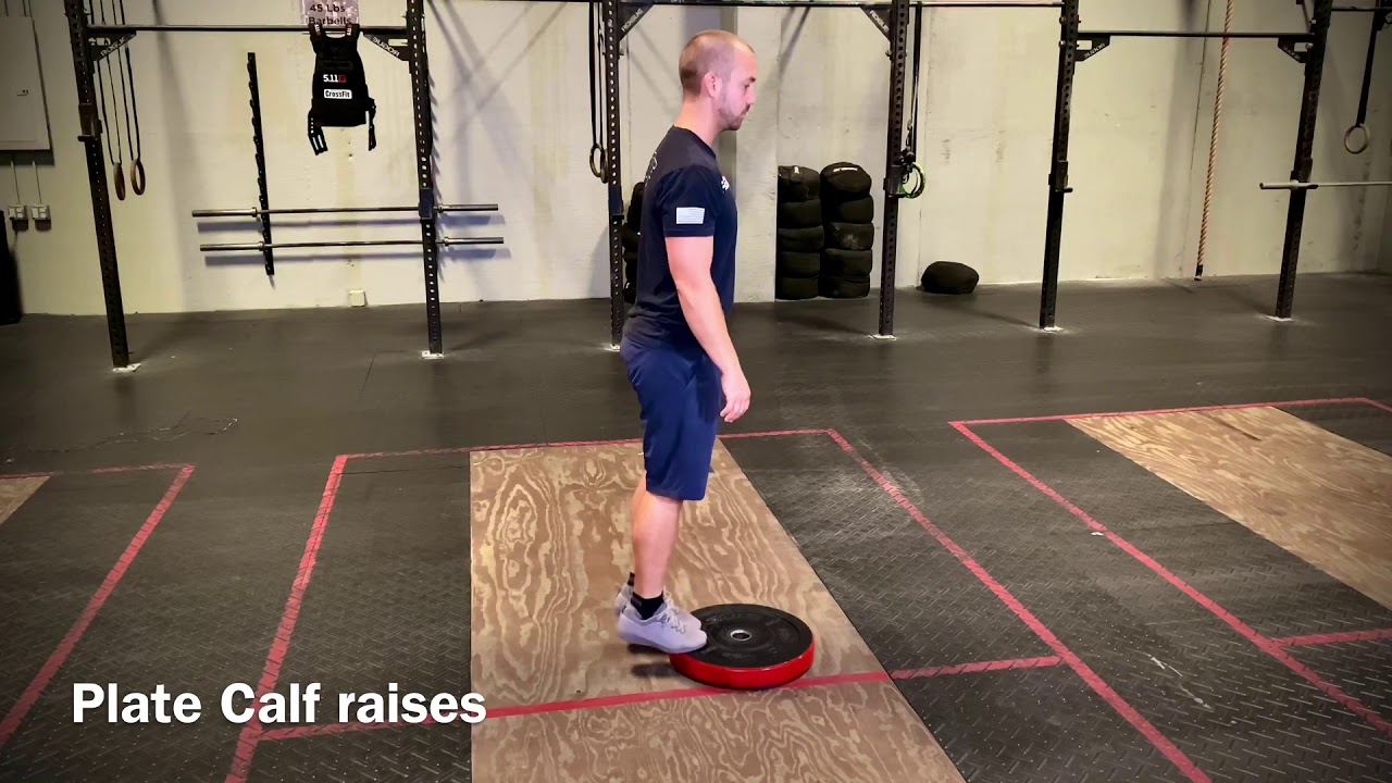 Plate Calf Raises Freakin Fitness YouTube