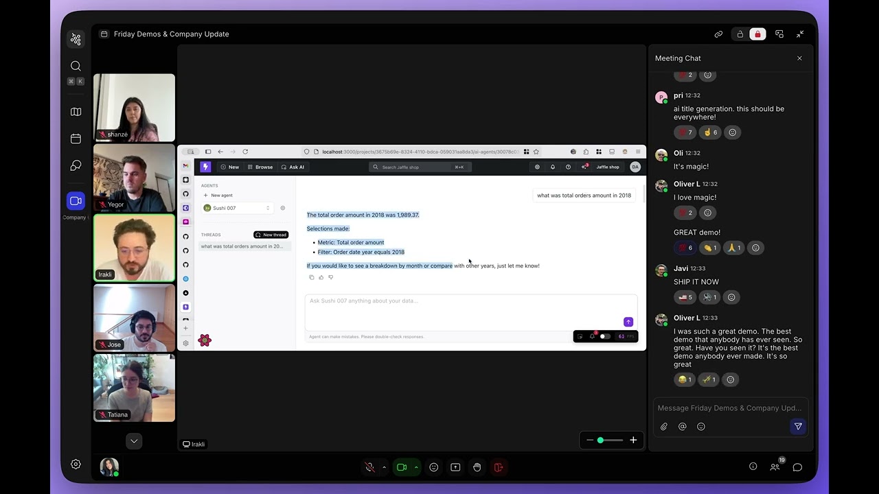 Lightdash demo: Better filtering for AI agents