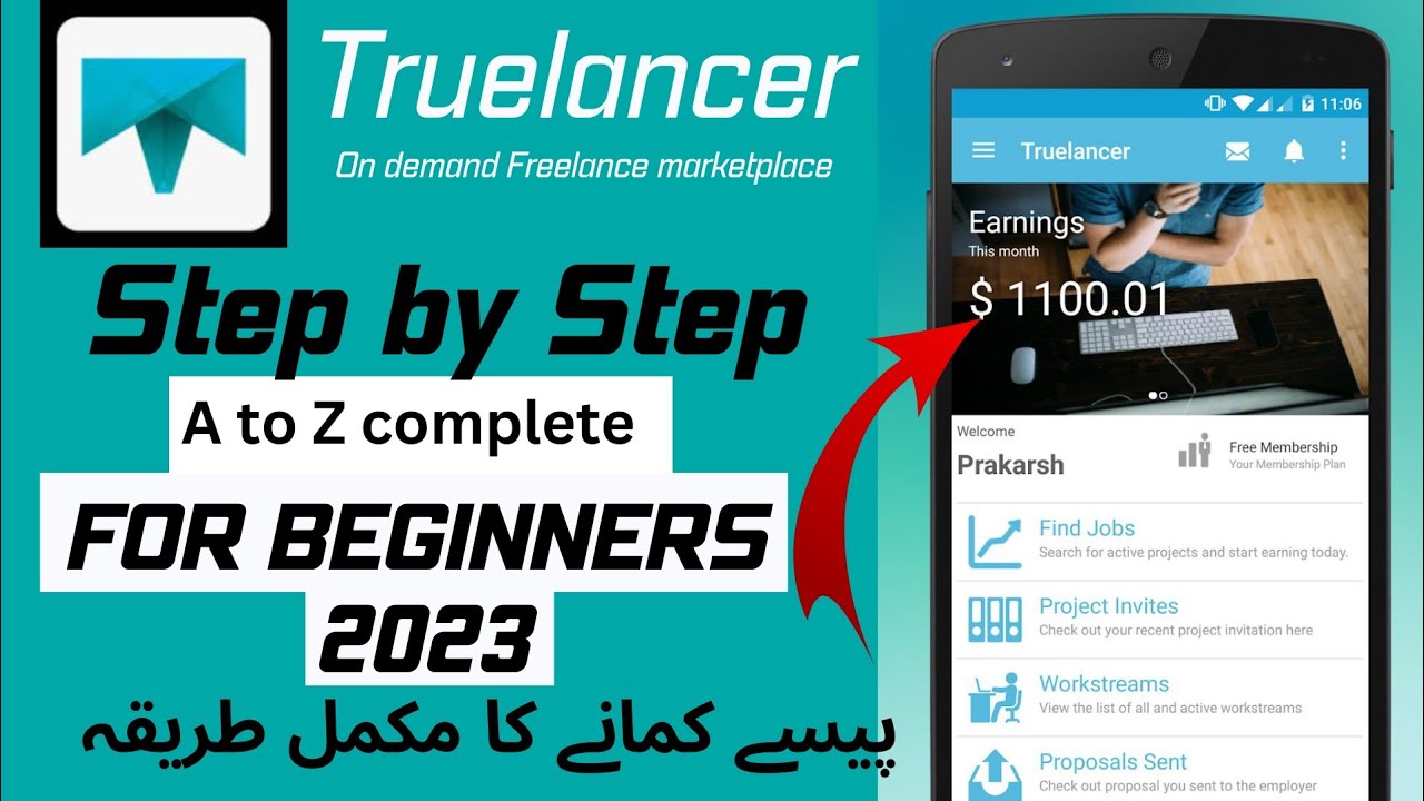 How to Create an Account On Truelancer Website - Data Entry Jobs l Article blogs Writing Jobs
