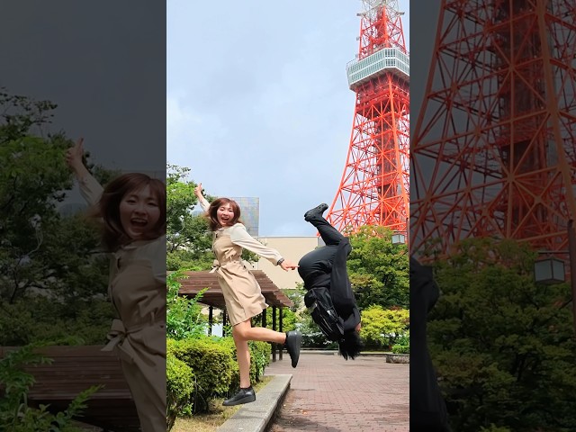 東京タワーでパルクールやってみた