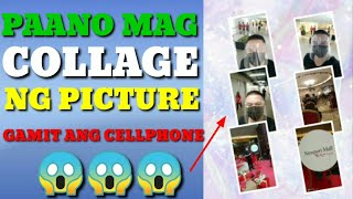 PAANO MAG COLLAGE NG PICTURE 2021 l GAMIT ANG CELLPHONE