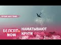 Российские ИЛ-76 кружат над Брестом