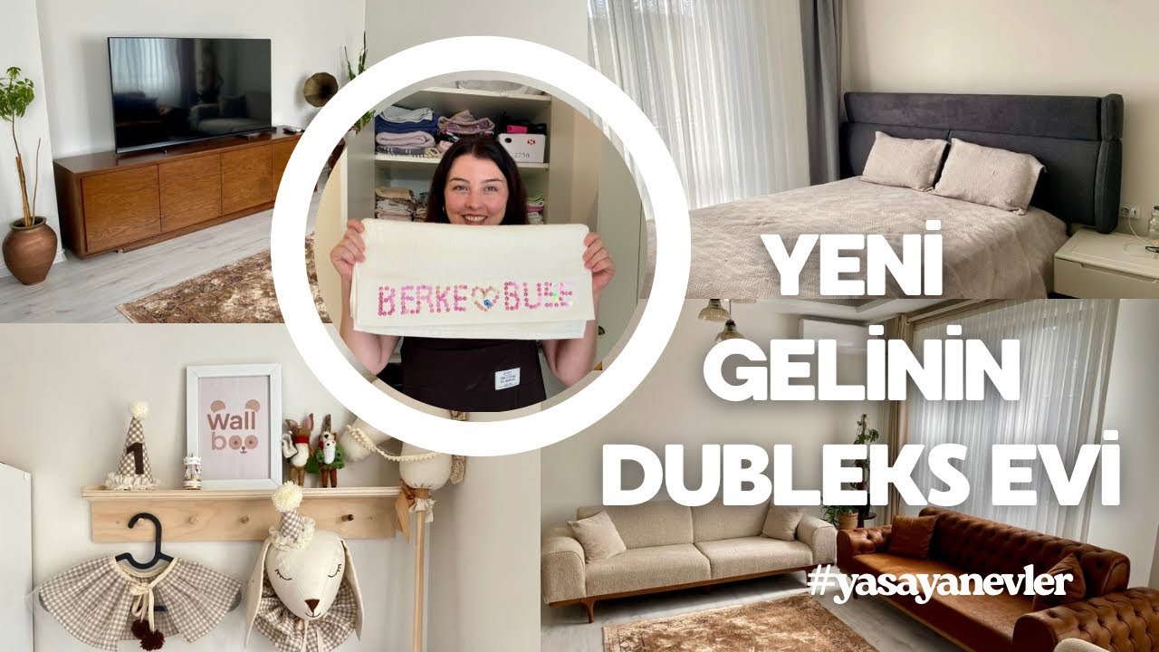 ARKADAŞLARIMIN EVİNİ GEZİYORUM 9. BÖLÜM 🏡 | Yeni Gelinin Dubleks Evine Ziyaret 😂