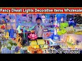 Diwali Decoration Light Market 2025 | Fancy Lights, LED Jhoomar &amp; Serial Light Factory Price में